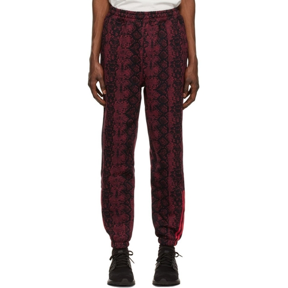 Adidas X Ivy Park Lounge Sweatpants In Cherry Wood Size Large - Picture 1 of 6